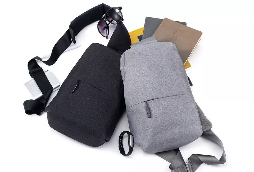 Рюкзак Xiaomi City Sling Bag (ZJB4032CN) Gray (Серый) Рюкзак Xiaomi City Sling Bag (ZJB4032CN) Gray (Серый)