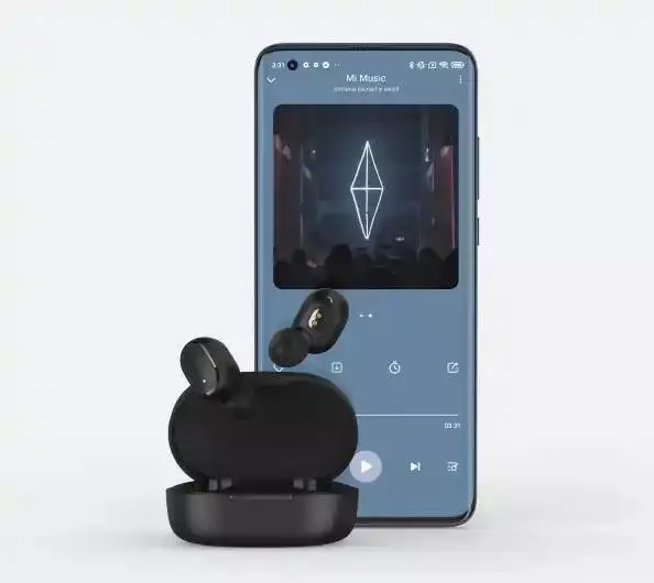 Беспроводные наушники Xiaomi Redmi Buds Essential (M2222E1) Black (Черный)