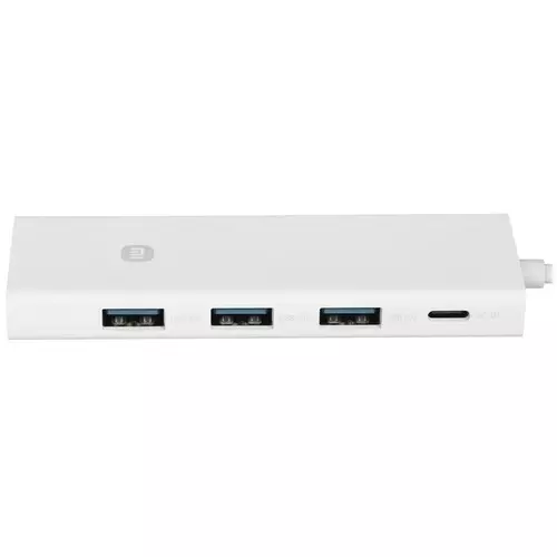 Адаптер USB-хаб Xiaomi Multifunctional HUB 4-in-1 Dual Head Splitter (XMSTFXQ01YM) White (Белый) CN Адаптер USB-хаб Xiaomi Multifunctional HUB 4-in-1 Dual Head Splitter (XMSTFXQ01YM) White (Белый) CN