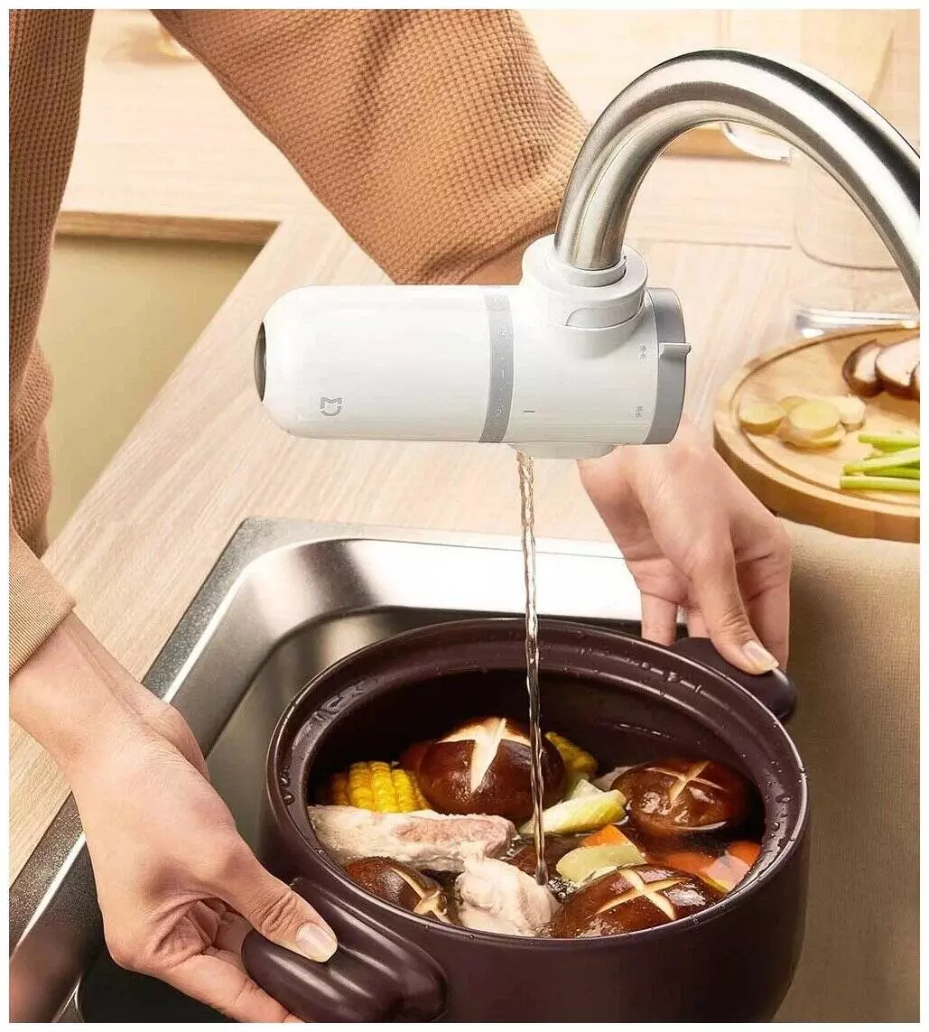 Насадка-фильтр для воды Xiaomi Mijia Faucet Water Purifier (MUL11) White (Белый) Насадка-фильтр для воды Xiaomi Mijia Faucet Water Purifier (MUL11) White (Белый)