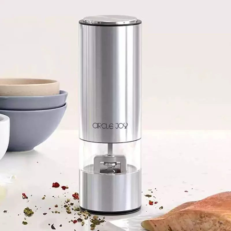 Электрическая мельница Circle Joy CJ-EG01 Silver (Серебристый) Электрическая мельница Circle Joy CJ-EG01 Silver (Серебристый)