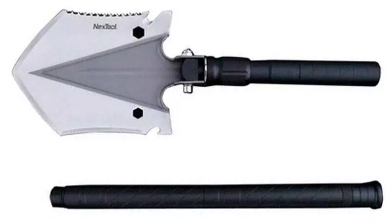 Лопата многофункциональная NexTool Shovel KT520002 (50 см) Black (Черный) Лопата многофункциональная NexTool Shovel KT520002 (50 см) Black (Черный)