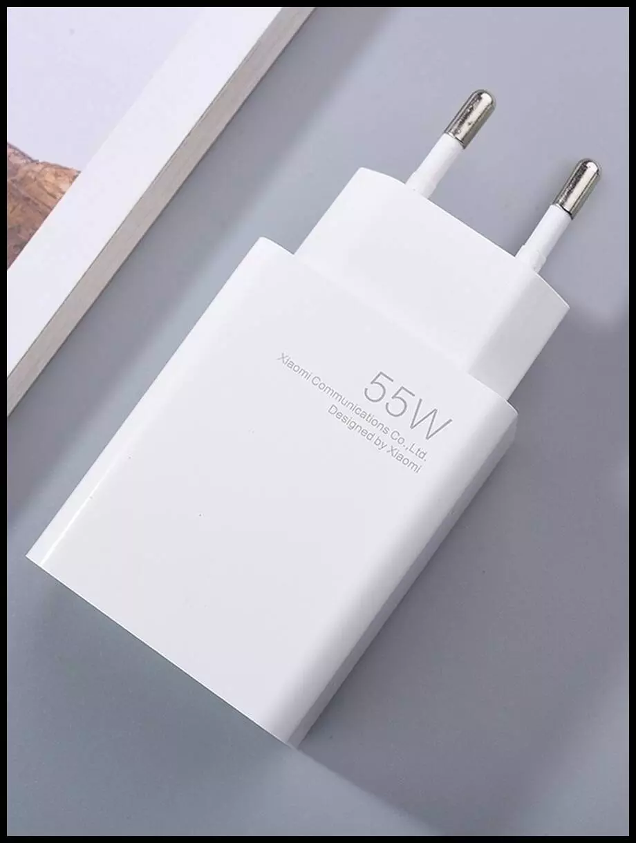 Сетевое зарядное устройство Xiaomi Adaptor 55W (MDY-12-EA) White (Белый) Сетевое зарядное устройство Xiaomi Adaptor 55W (MDY-12-EA) White (Белый)