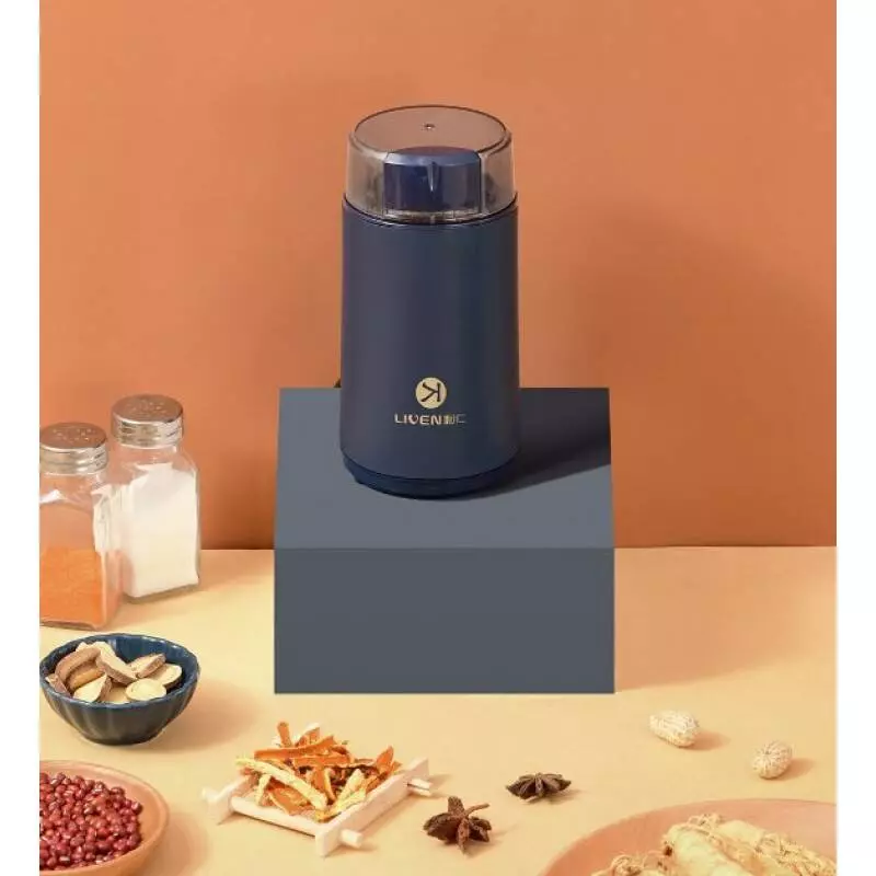 Кофемолка электрическая LIVEN MFJ-W153 Blue (Голубой)