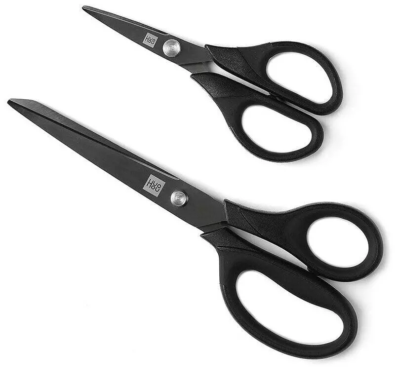Набор ножниц с титановым покрытием HuoHou Plating Titanium scissors HU0030 (2 шт) Black (Черный) Набор ножниц с титановым покрытием HuoHou Plating Titanium scissors HU0030 (2 шт) Black (Черный)
