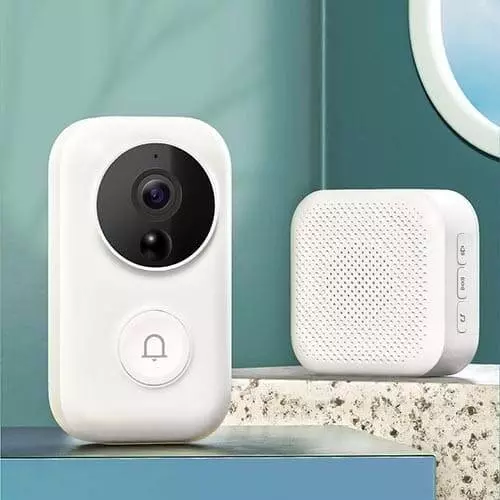 Умный дверной звонок и динамик Xiaomi Mijia Zero Intelligent Video Doorbell Set (FJ01MLTZ) White (Белый) Умный дверной звонок и динамик Xiaomi Mijia Zero Intelligent Video Doorbell Set (FJ01MLTZ) White (Белый)