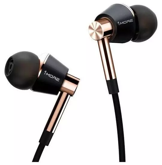 Наушники 1MORE Triple Driver (E1001BT) Gold (Золотистый) Global Version