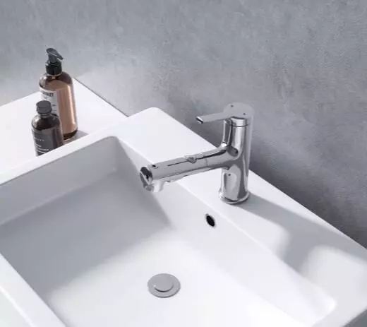 Смеситель с душем для раковины diiib Extracting Faucet (DXMP001) Silver (Серебристый) Смеситель с душем для раковины diiib Extracting Faucet (DXMP001) Silver (Серебристый)