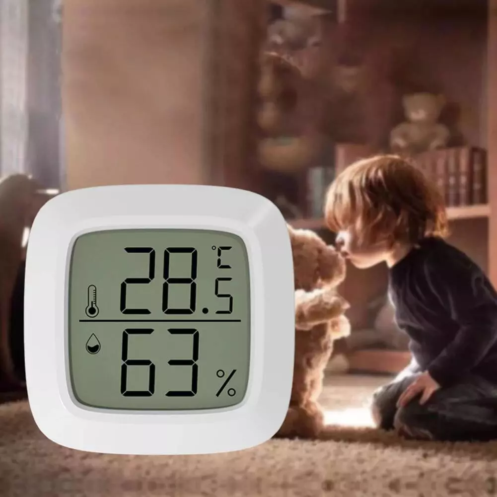Метеостанция Xiaomi Whale Wake-up Temperature And Humidity Meter (JXTH01) White (Белый) Метеостанция Xiaomi Whale Wake-up Temperature And Humidity Meter (JXTH01) White (Белый)