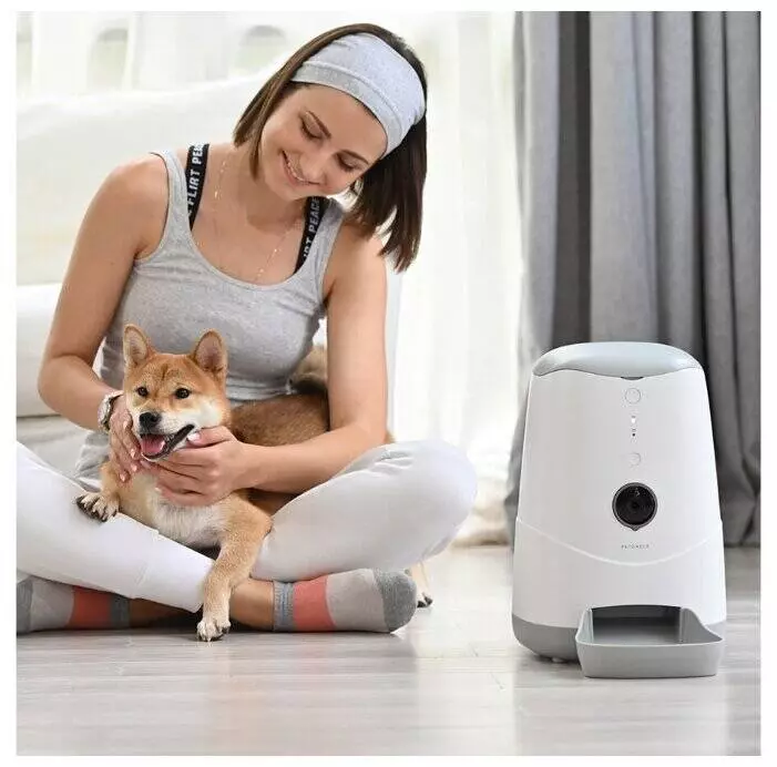 Автокормушка для животных Petoneer Nutri Vision Feeder с Wi-Fi и камерой 3.7 л (FDW020) White (Белый) Global Version Автокормушка для животных Petoneer Nutri Vision Feeder с Wi-Fi и камерой 3.7 л (FDW020) White (Белый) Global Version