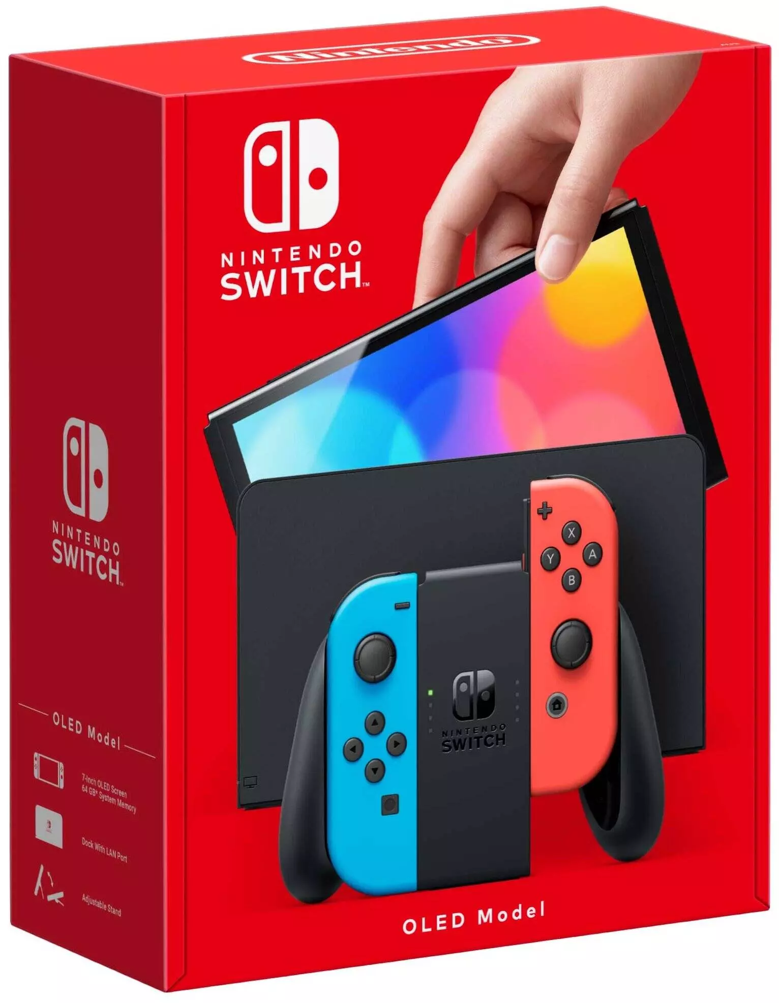 Игровая консоль Nintendo Switch OLED 64GB Neon Red/Blue (Красный/Синий) HK Игровая консоль Nintendo Switch OLED 64GB Neon Red/Blue (Красный/Синий) HK