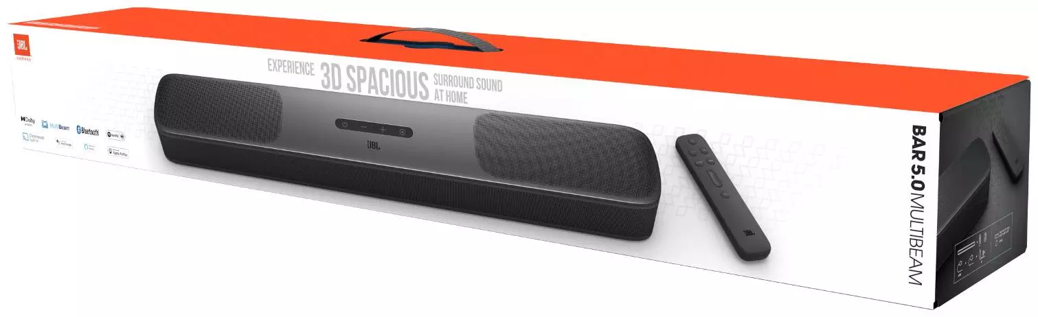 Саундбар JBL Bar 5.0 MultiBeam Black (Черный) CN Саундбар JBL Bar 5.0 MultiBeam Black (Черный) CN