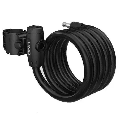Замок для велосипеда HIMO L150 Portable Folding Cable Lock 1500 mm Black (Черный)