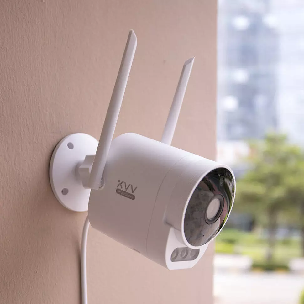 IP камера XiaoVV Panoramic Outdoor Camera Pro 2K (XVV-3130S-B10) White (Белый) EU IP камера XiaoVV Panoramic Outdoor Camera Pro 2K (XVV-3130S-B10) White (Белый) EU