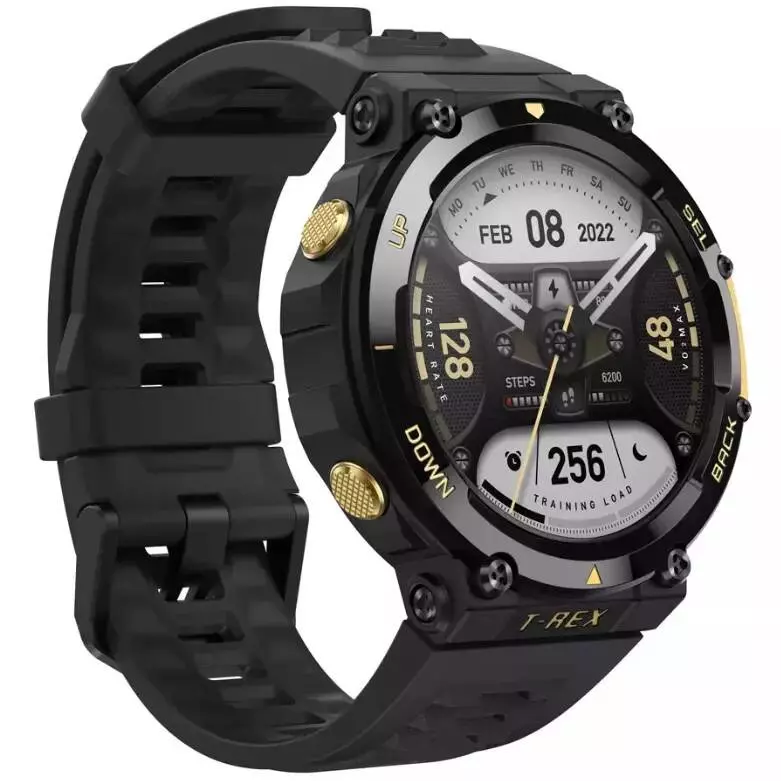 Умные часы Amazfit T-Rex 2 Astro Black-Gold (Черно-золотые) Умные часы Amazfit T-Rex 2 Astro Black-Gold (Черно-золотые)