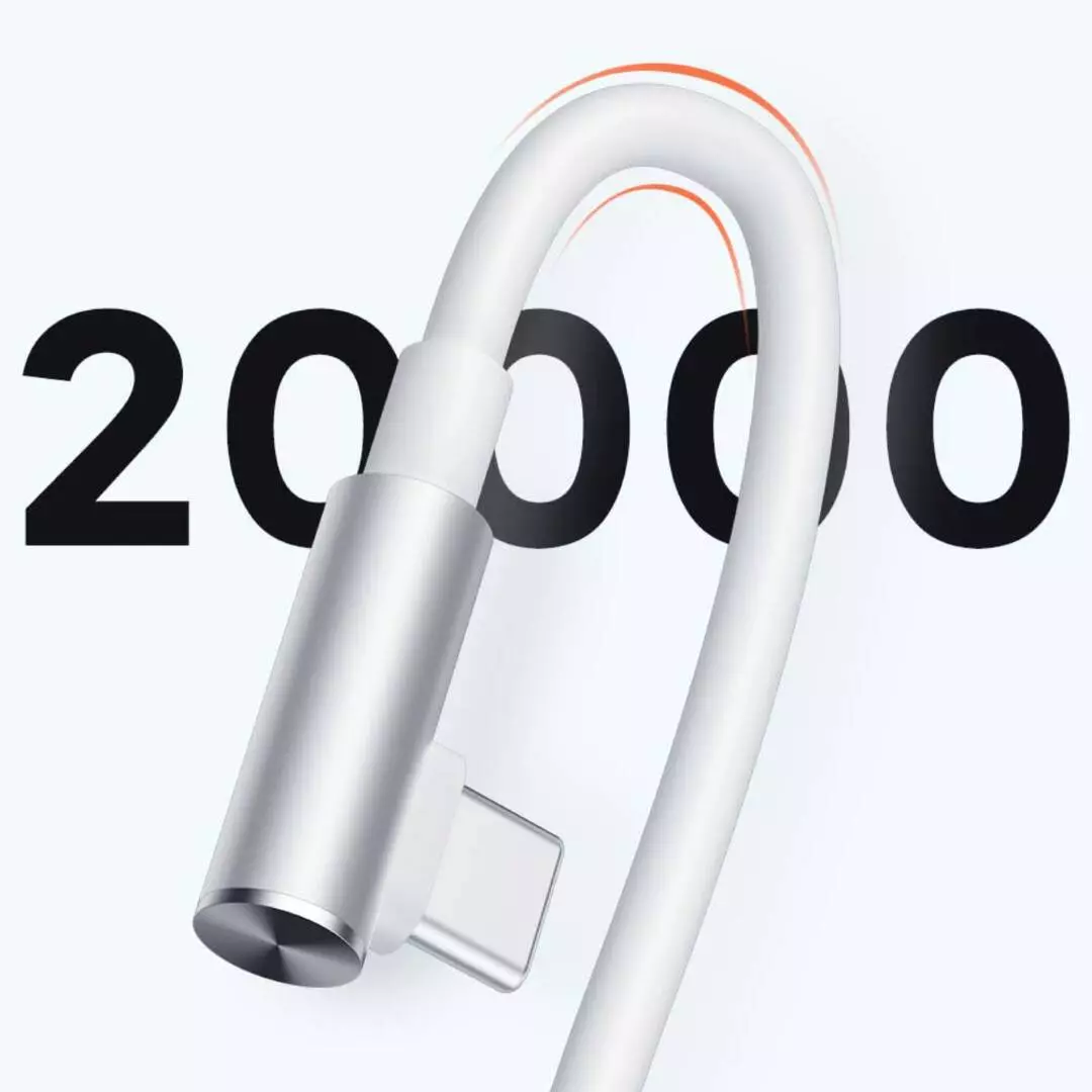 Кабель Xiaomi Mijia L-shaped Data Cable USB - Type-C 1,5m White (Белый) Кабель Xiaomi Mijia L-shaped Data Cable USB - Type-C 1,5m White (Белый)