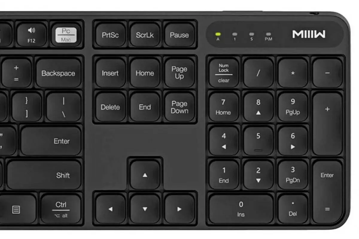 Клавиатура и мышь беспроводные MIIIW Mac Dual System Wireless Office (MWWC01) Black (Черный) Клавиатура и мышь беспроводные MIIIW Mac Dual System Wireless Office (MWWC01) Black (Черный)