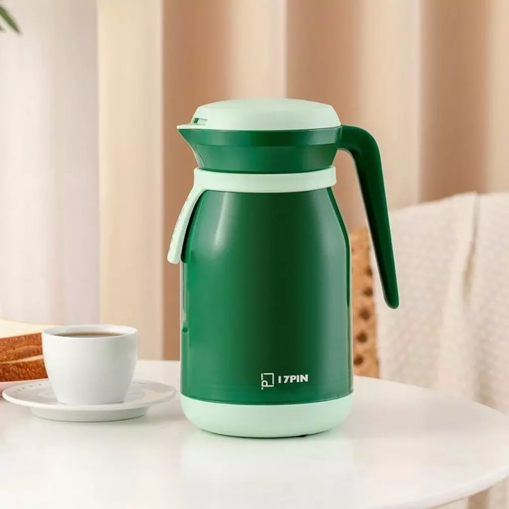 Термос Xiaomi 7PIN Kettle Red Bile Insulation Copper Green (Зеленый) Термос Xiaomi 7PIN Kettle Red Bile Insulation Copper Green (Зеленый)