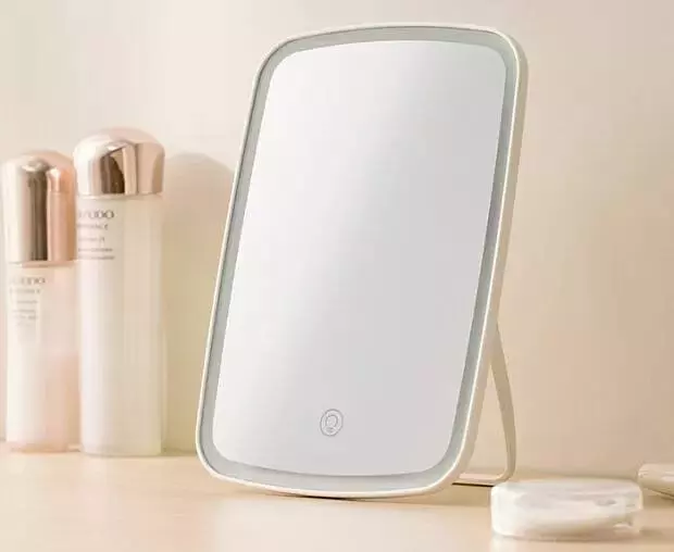 Зеркало косметическое с подсветкой Xiaomi Jordan Judy Tri-color LED Makeup Mirror (NV505) Beige (Бежевый) CN Зеркало косметическое с подсветкой Xiaomi Jordan Judy Tri-color LED Makeup Mirror (NV505) Beige (Бежевый) CN