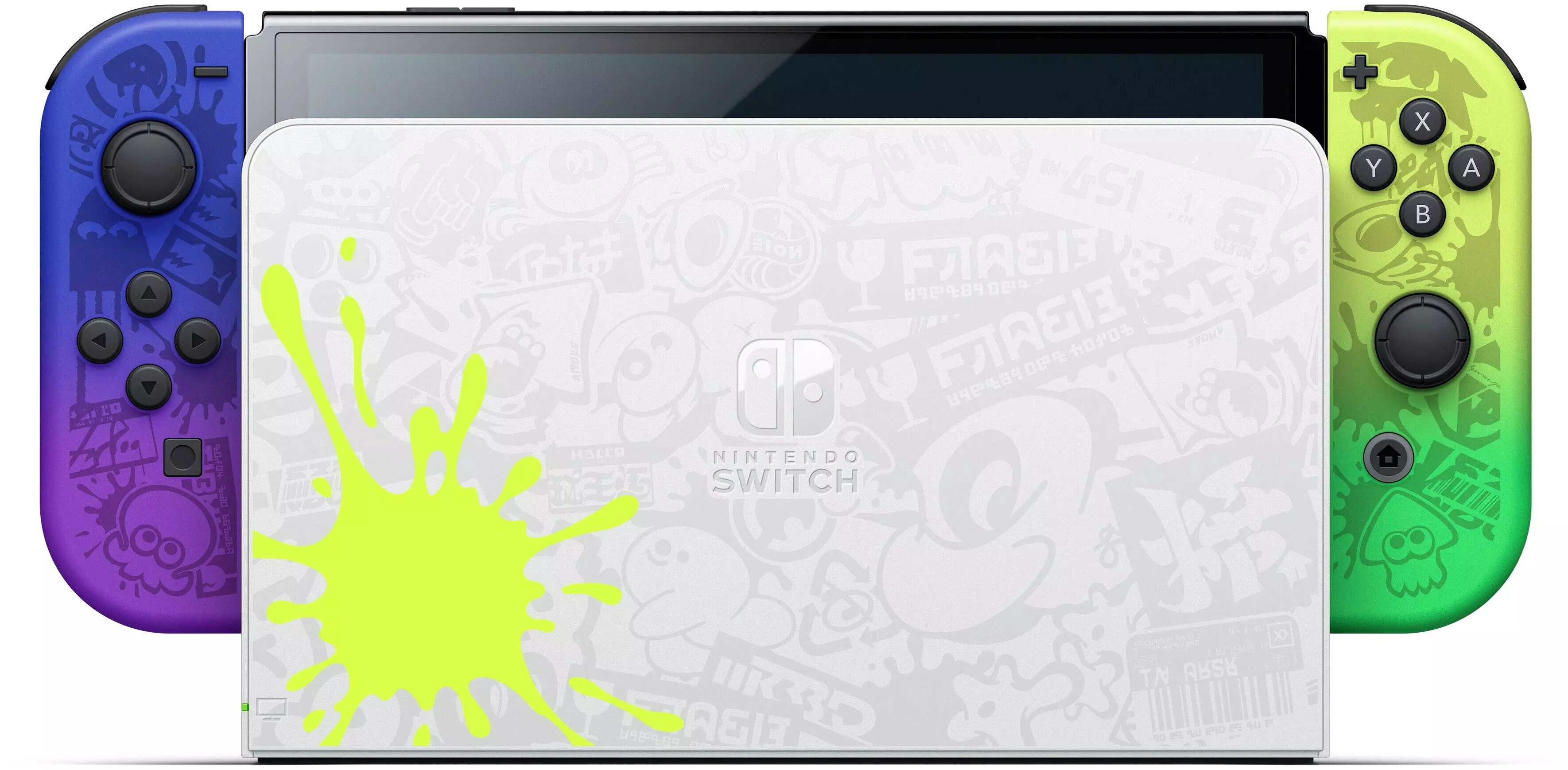 Игровая консоль Nintendo Switch OLED 64GB Splatoon HK Игровая консоль Nintendo Switch OLED 64GB Splatoon HK