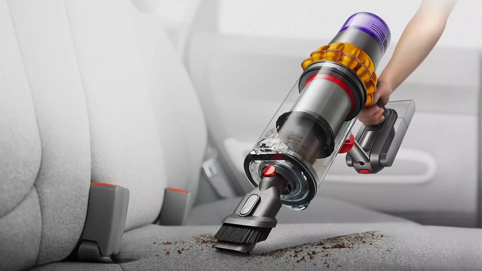 Пылесос Dyson V15s Detect Submarine Yellow Nickel (SV47) Пылесос Dyson V15s Detect Submarine Yellow Nickel (SV47)