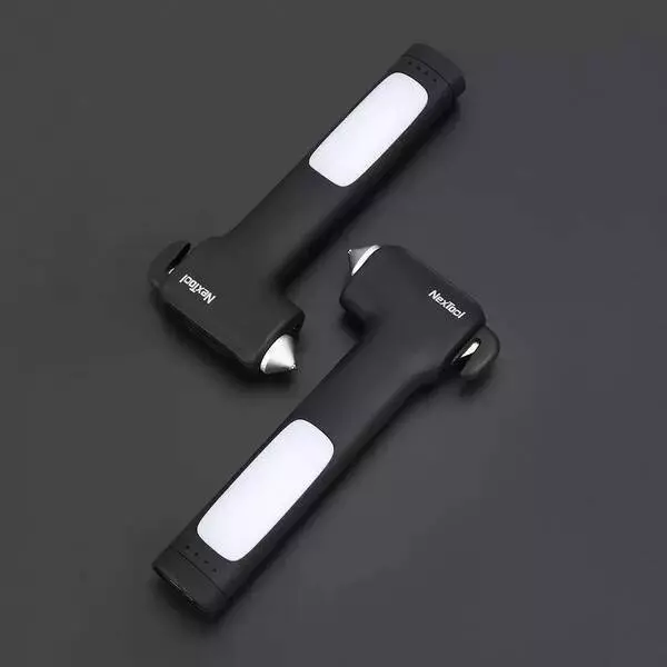 Многофункциональный аварийный молоток Nextool Multifunctional Survival Hammer Black (Черный)