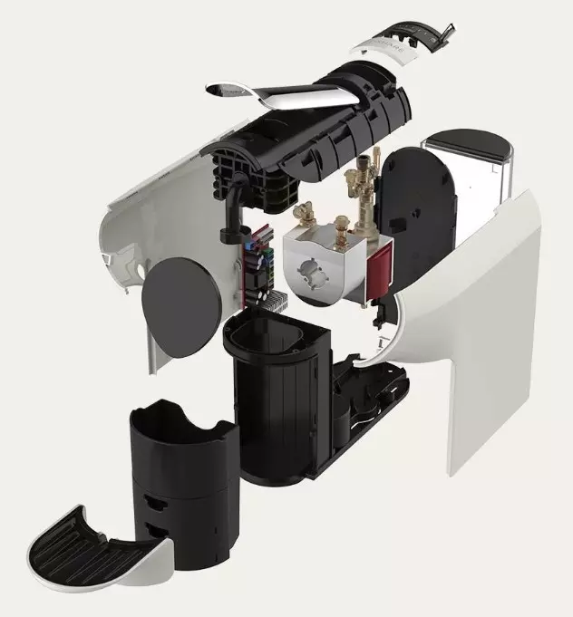 Кофемашина капсульная Scishare Smart Capsule Coffee Machine S1102 Gray (Серый)