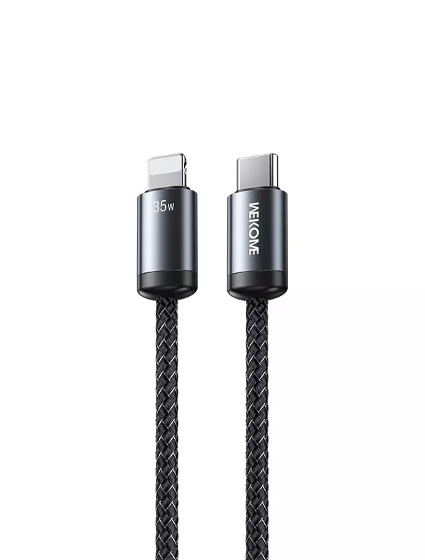 Кабель для мобильных устройств WEKOME Type-C to Apple Lightning WDC-33 Black (Черный) Кабель для мобильных устройств WEKOME Type-C to Apple Lightning WDC-33 Black (Черный)