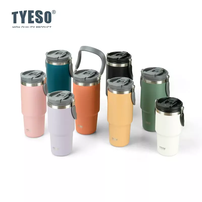 Термос TYESO TS-8828 900ml Black (Черный)