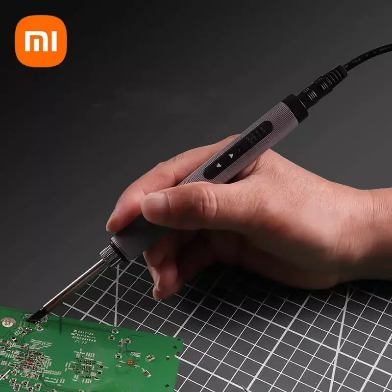 Паяльник Xiaomi RONGUAN Intelligent Portable Soldering Iron WP72 Gray (Серый) Паяльник Xiaomi RONGUAN Intelligent Portable Soldering Iron WP72 Gray (Серый)