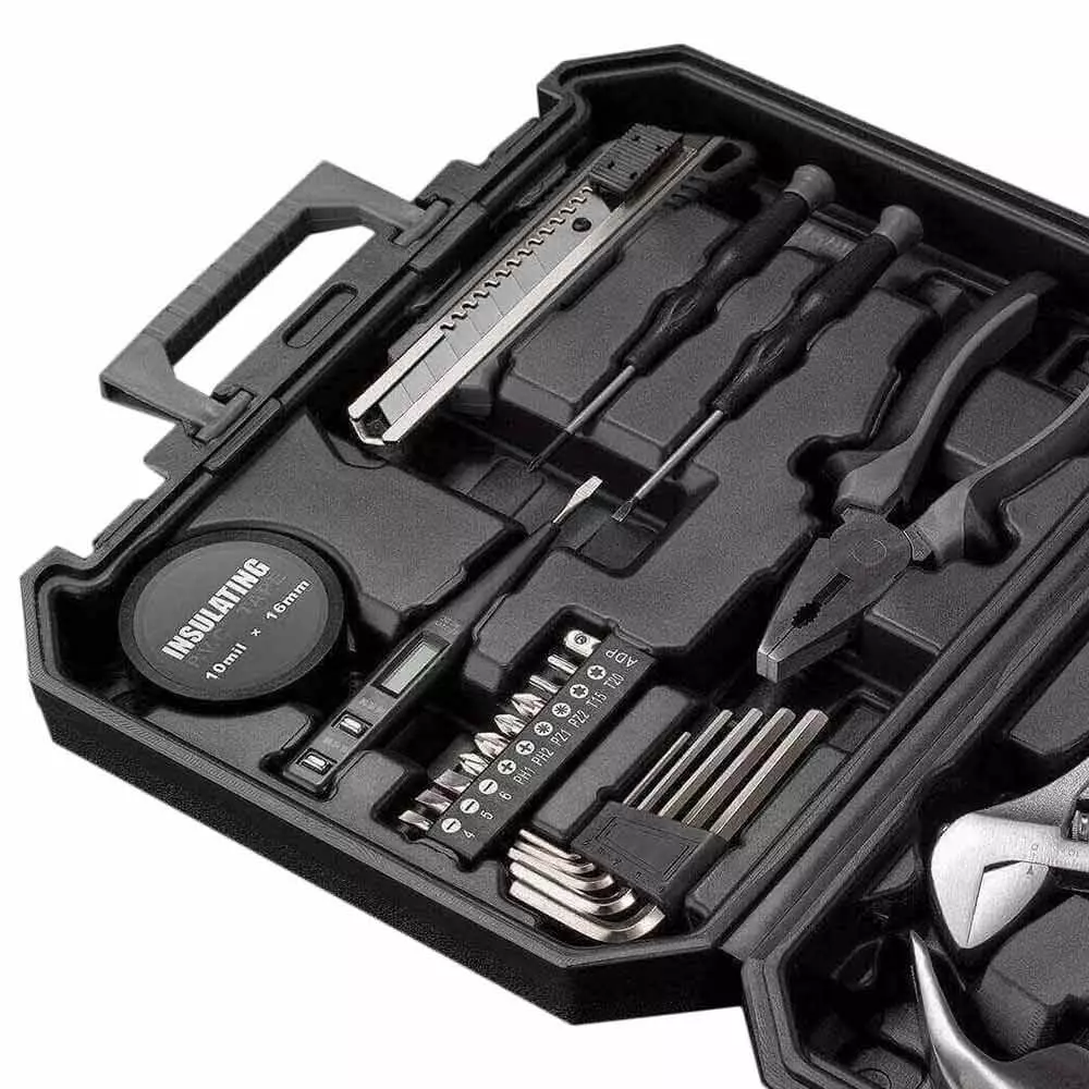 Набор инструментов Jiuxun Tools 12 in 1 Daily Life Kit (12 предм.) Black (Черный) Набор инструментов Jiuxun Tools 12 in 1 Daily Life Kit (12 предм.) Black (Черный)
