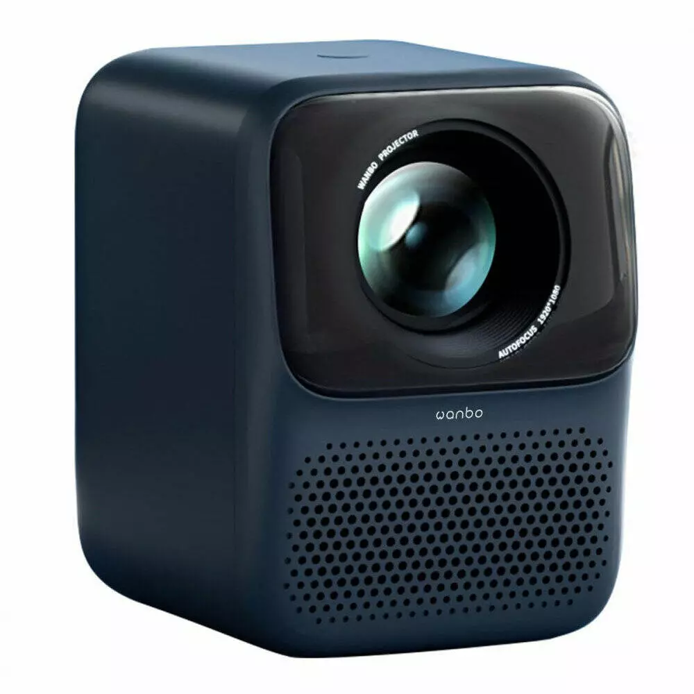 Проектор Wanbo Projector T2 MAX NEW 450ANSI Blue (Синий) Global version Проектор Wanbo Projector T2 MAX NEW 450ANSI Blue (Синий) Global version