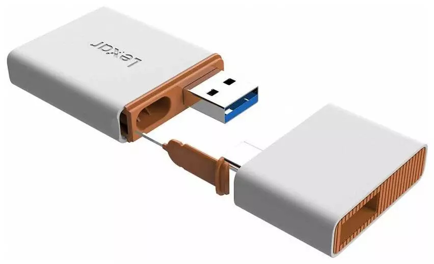 Кардридер Xiaomi Lexar NM 2 в 1, USB 3,1, с разъемом Type C White (Белый) Кардридер Xiaomi Lexar NM 2 в 1, USB 3,1, с разъемом Type C White (Белый)