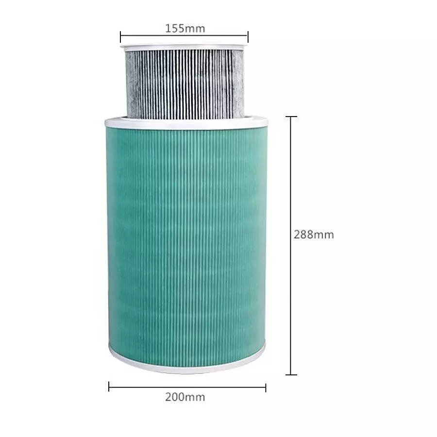Фильтр для очистителя воздуха Xiaomi Mijia Air Purifier 1/2/2S/3/Pro (антиформальдегидный) Green (Зеленый)