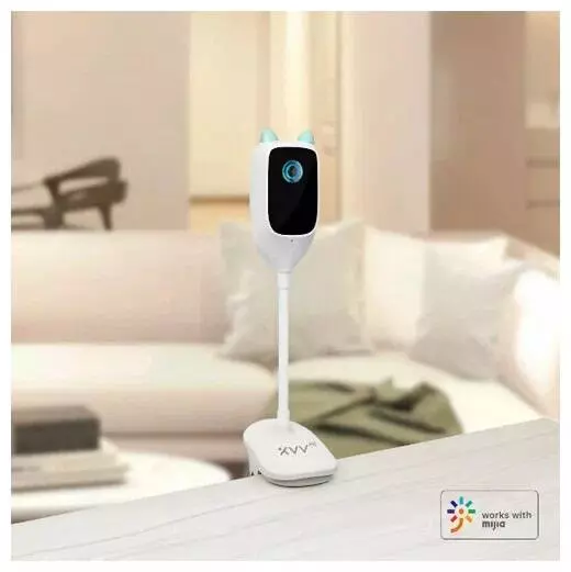 Видеоняня XiaoVV Intelligent Baby Monitor C1 2K (XVV-3130S-BM-C1) White (Белый) Видеоняня XiaoVV Intelligent Baby Monitor C1 2K (XVV-3130S-BM-C1) White (Белый)