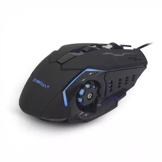 Мышь проводная игровая Bosston BS-12 Black (Черный) Мышь проводная игровая Bosston BS-12 Black (Черный)