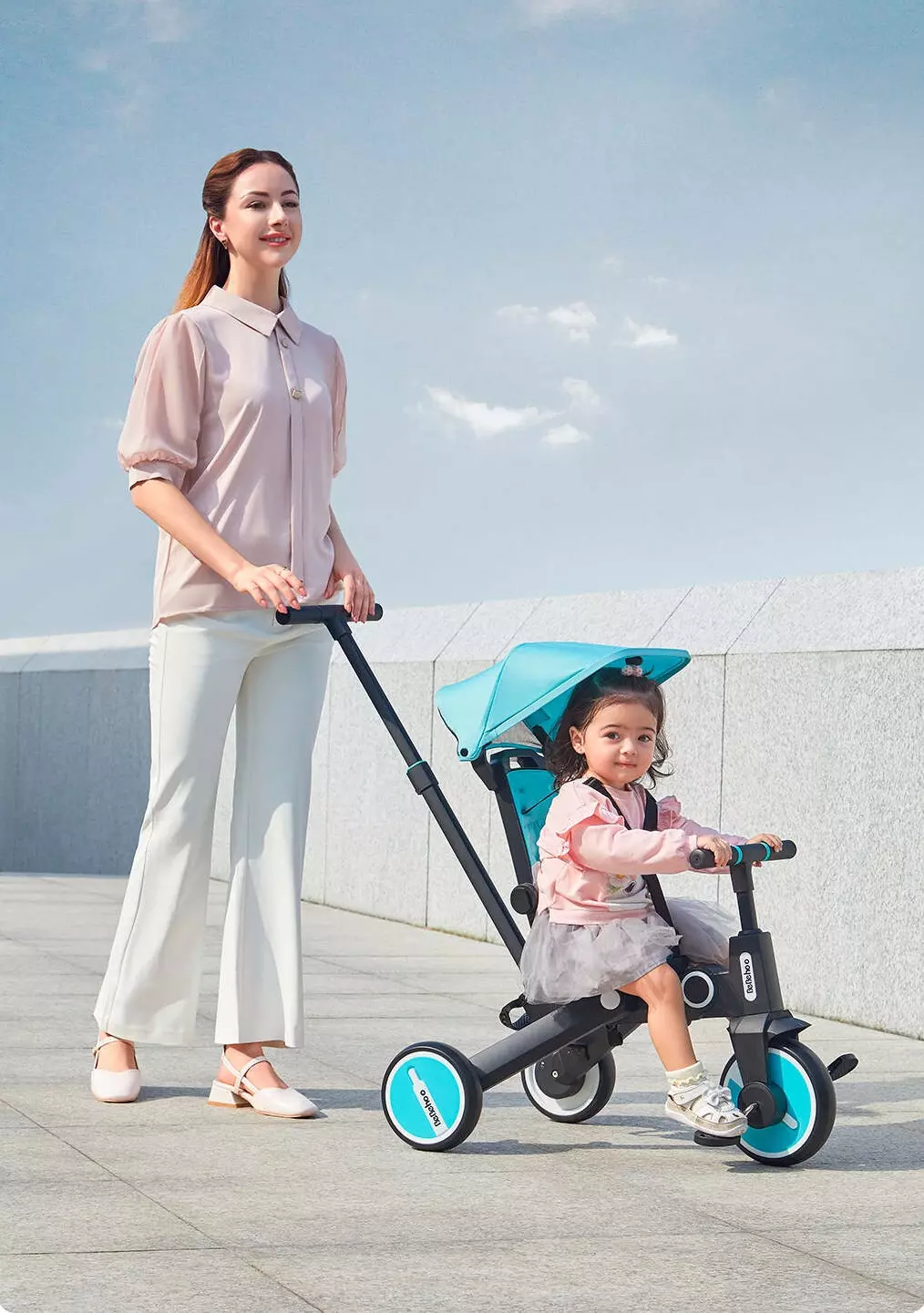 Детский трехколесный велосипед-трансформер Xiaomi BeBehoo Multifunctional Children Tricycle Standard (SL-168) Blue (Голубой) Детский трехколесный велосипед-трансформер Xiaomi BeBehoo Multifunctional Children Tricycle Standard (SL-168) Blue (Голубой)