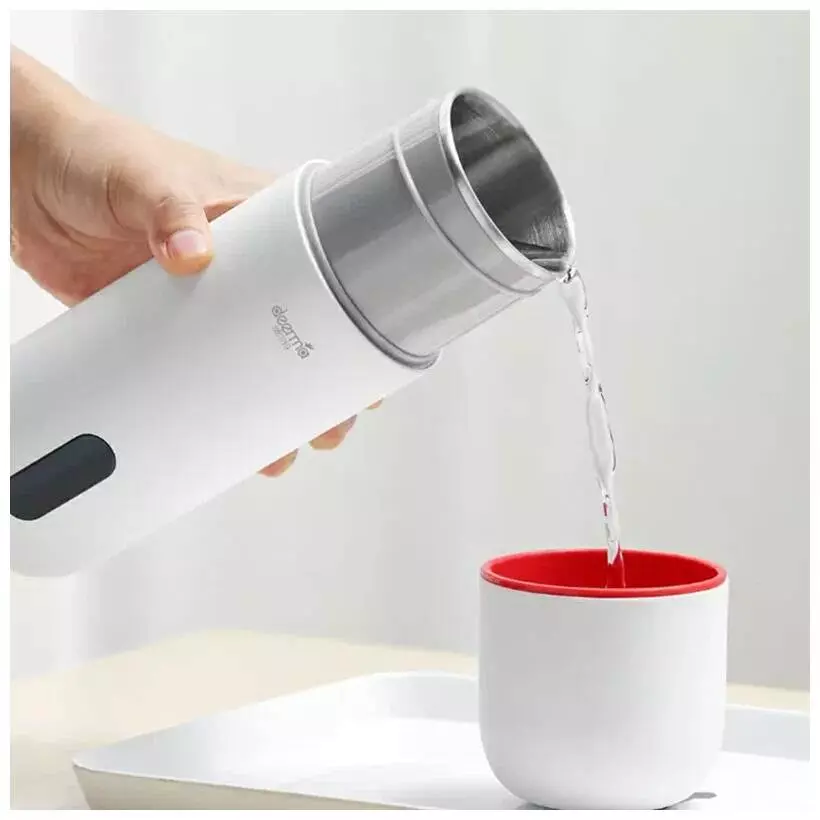 Термос Deerma Electric Heating Cup (0.35 л) White (Белый) Термос Deerma Electric Heating Cup (0.35 л) White (Белый)