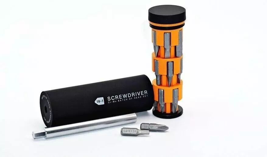 Отвертка Jiuxun Tools 18 in 1 Daily Life Kit Black (Черный)