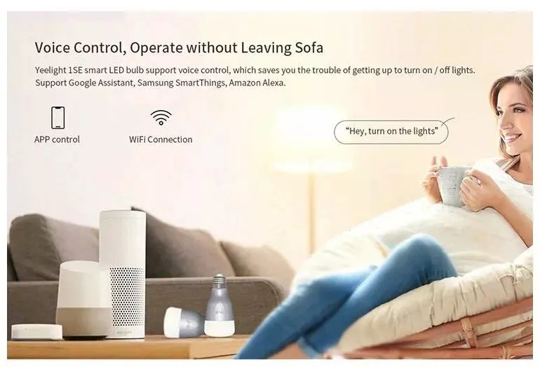 Лампа светодиодная Yeelight 1SE E27 6W RGBW Smart LED Bulb (YLDP001) Silver (Серебристый) Лампа светодиодная Yeelight 1SE E27 6W RGBW Smart LED Bulb (YLDP001) Silver (Серебристый)