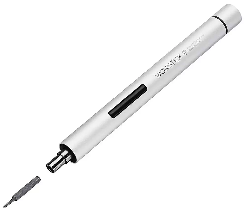 Аккумуляторная отвертка Wowstick 1P+ Silver (Серебристый) Аккумуляторная отвертка Wowstick 1P+ Silver (Серебристый)