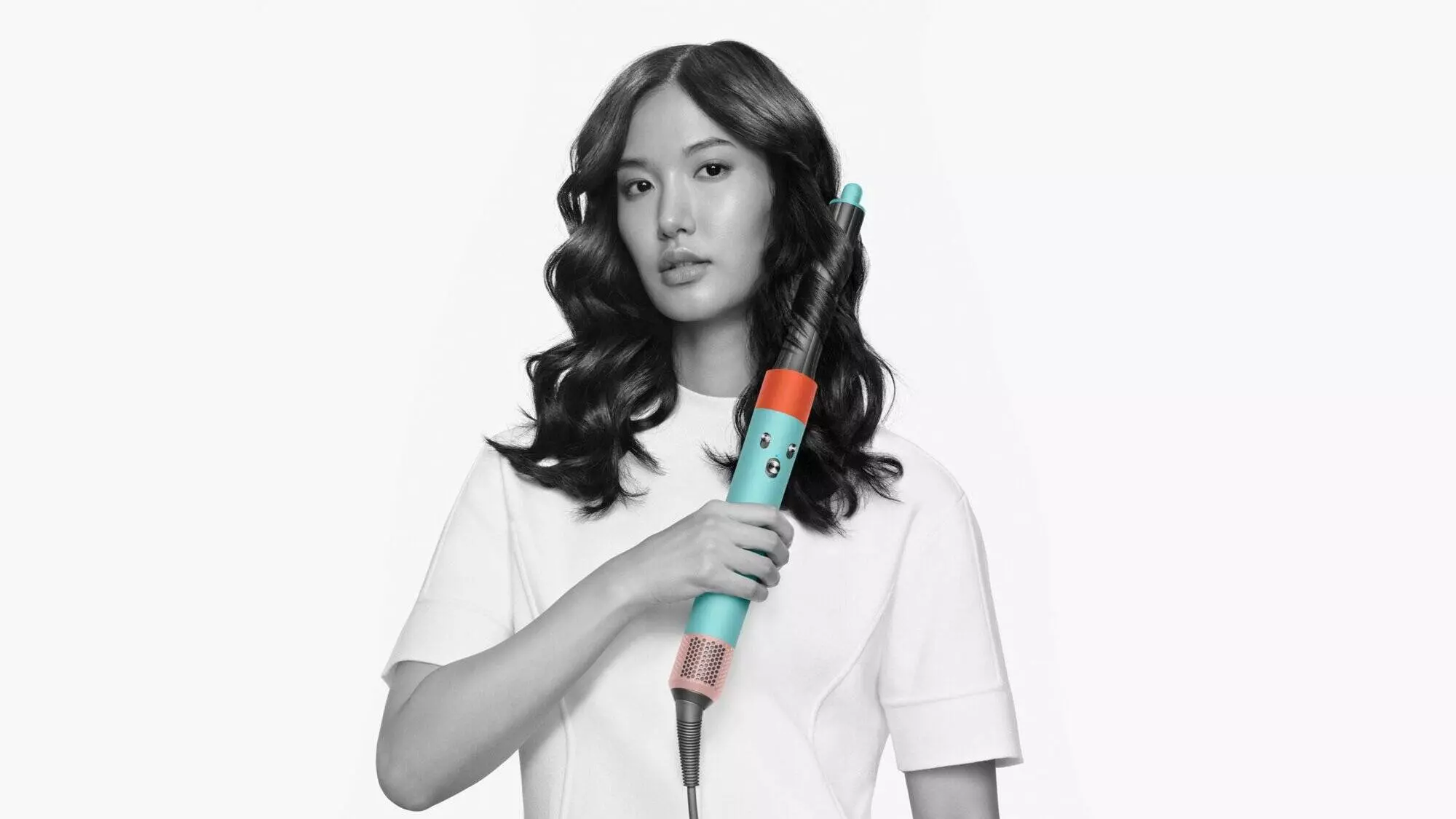 Стайлер Dyson HS05 Airwrap Complete Long Ceramic Pop Mint/Orange (Мятный/Оранжевый)