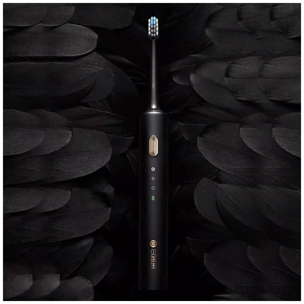 Электрическая зубная щетка DR.BEI Sonic Electric Toothbrush BY-V12 Black (Черный) Электрическая зубная щетка DR.BEI Sonic Electric Toothbrush BY-V12 Black (Черный)