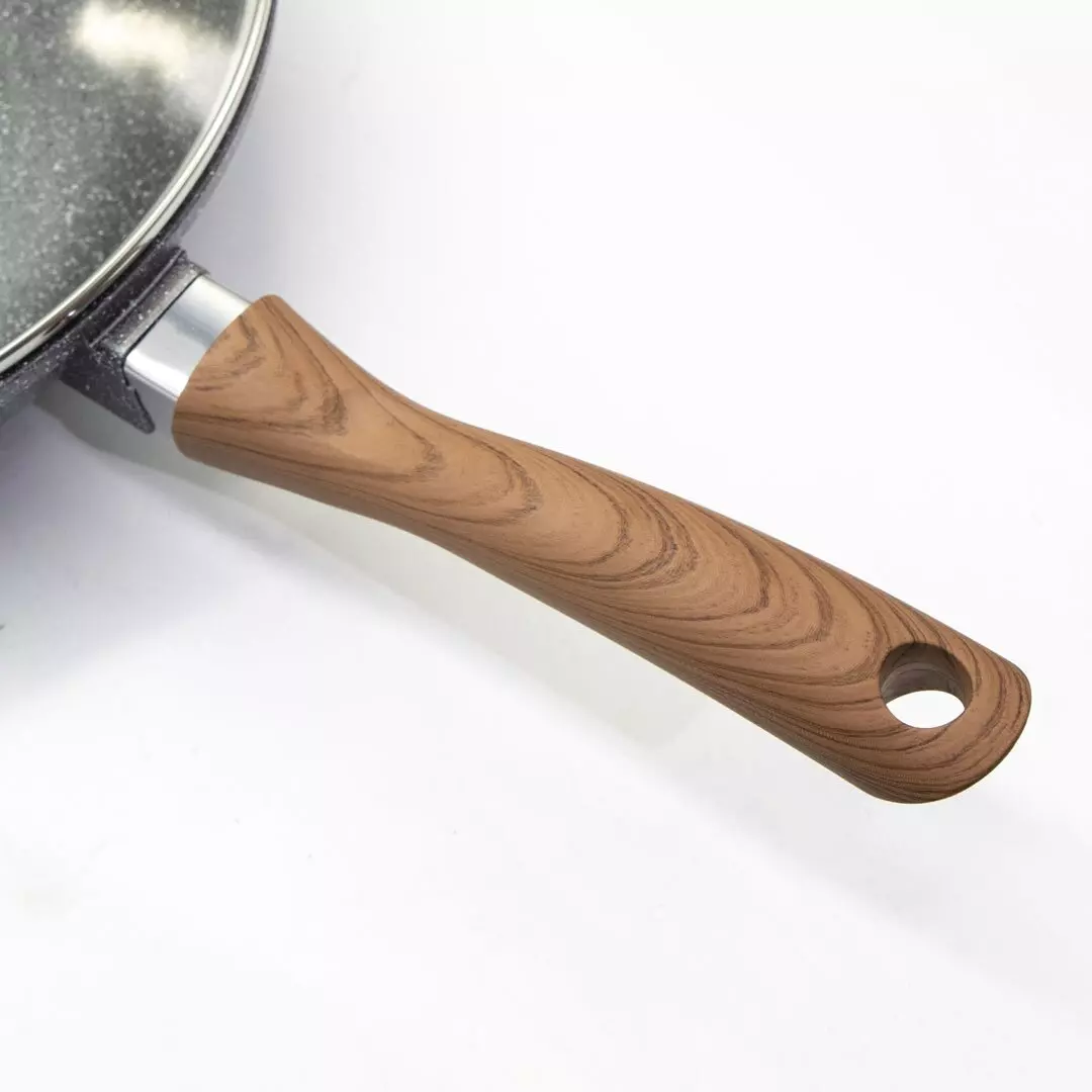 Сковорода Hoarbar Deep Frying Pan A 24CM Gray (Серый) Сковорода Hoarbar Deep Frying Pan A 24CM Gray (Серый)
