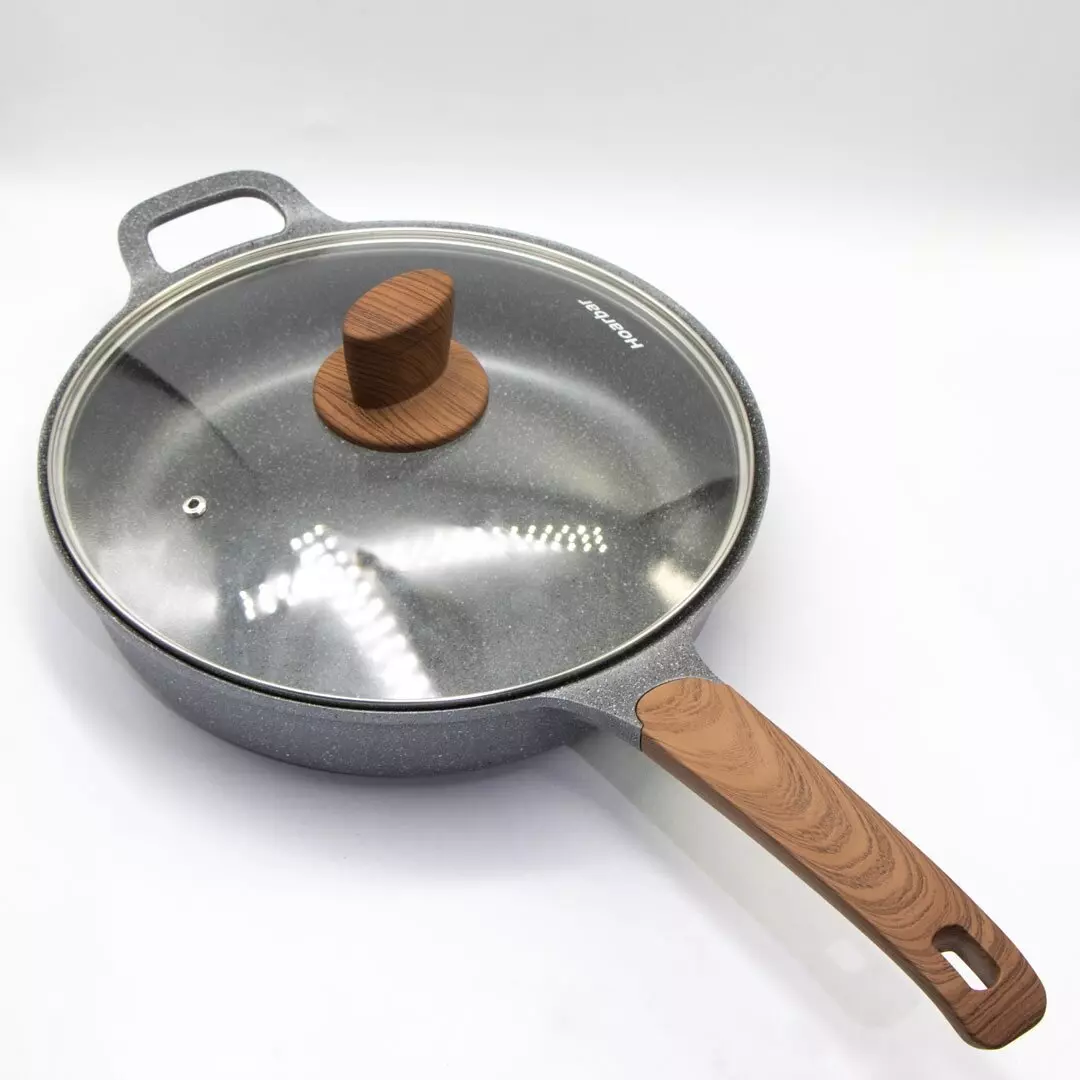 Сковорода Hoarbar Deep Frying Pan C 28CM Gray (Серый) Сковорода Hoarbar Deep Frying Pan C 28CM Gray (Серый)