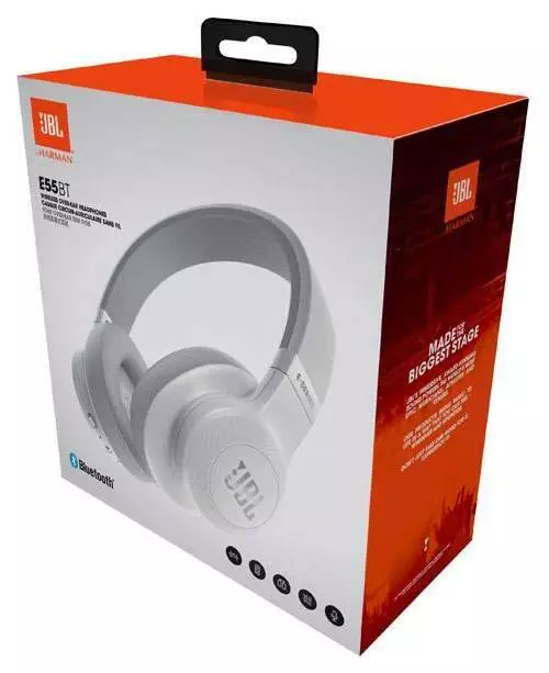 Беспроводные наушники JBL E55BT Silver (Серебристый) Global Version Беспроводные наушники JBL E55BT Silver (Серебристый) Global Version