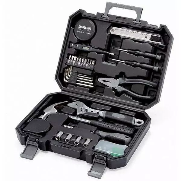 Набор инструментов Jiuxun Tools 60 in 1 Daily Life Kit (60 предм.) Black (Черный) Набор инструментов Jiuxun Tools 60 in 1 Daily Life Kit (60 предм.) Black (Черный)