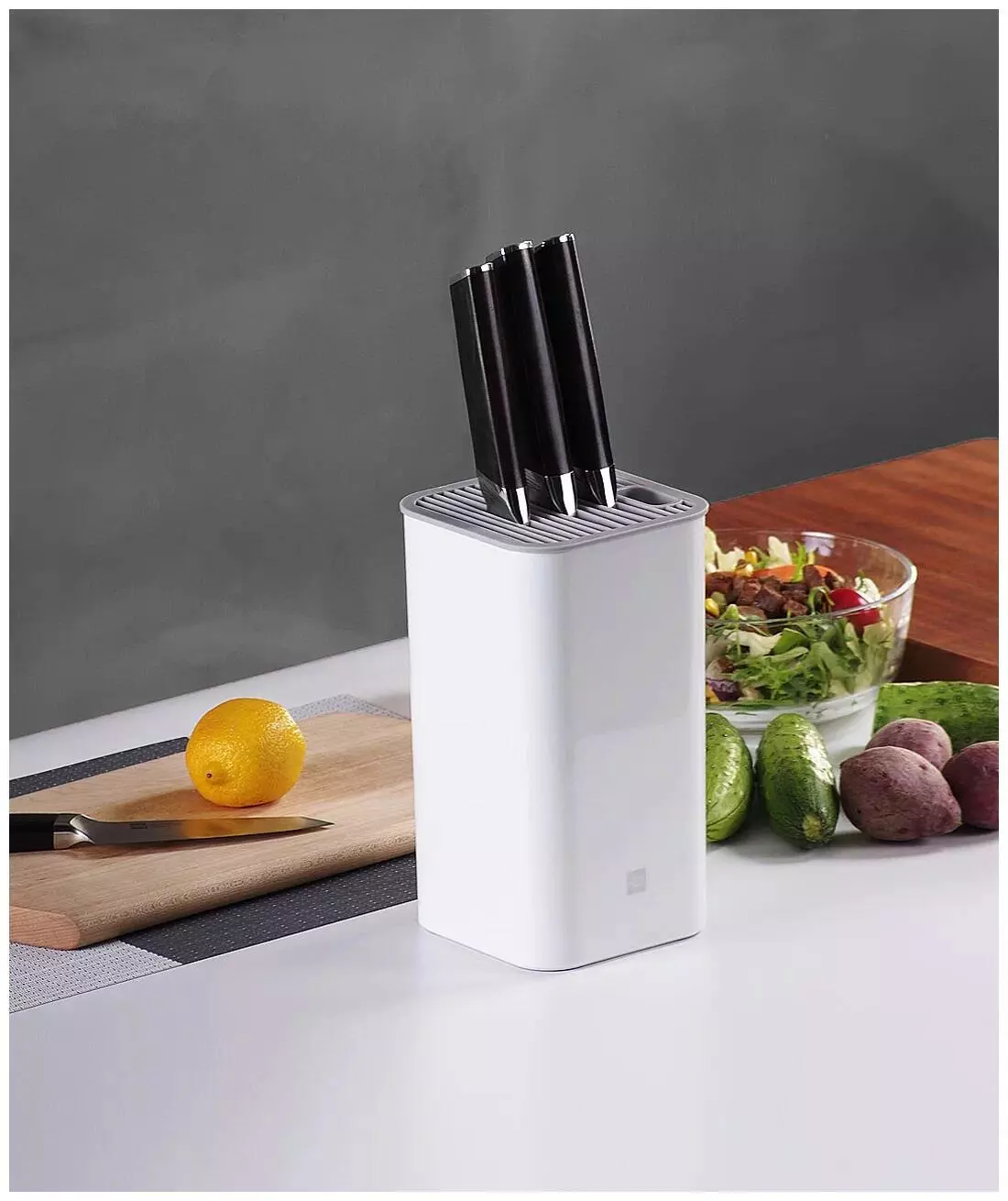 Подставка для ножей Xiaomi Huohou Universal Knife Holder (HU0050) White (Белый)