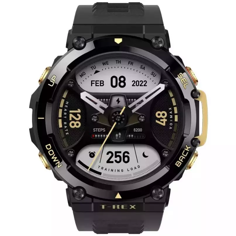 Умные часы Amazfit T-Rex 2 Astro Black-Gold (Черно-золотые) Умные часы Amazfit T-Rex 2 Astro Black-Gold (Черно-золотые)