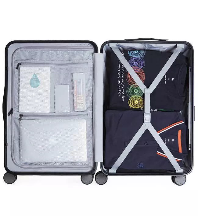 Чемодан 90 Points Suitcase 1A 20" 38 л Black (Черный) Чемодан 90 Points Suitcase 1A 20" 38 л Black (Черный)
